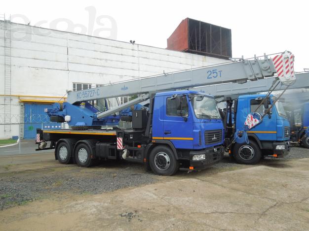Кран автомобильный КС-55727-C-12 г/п 25т