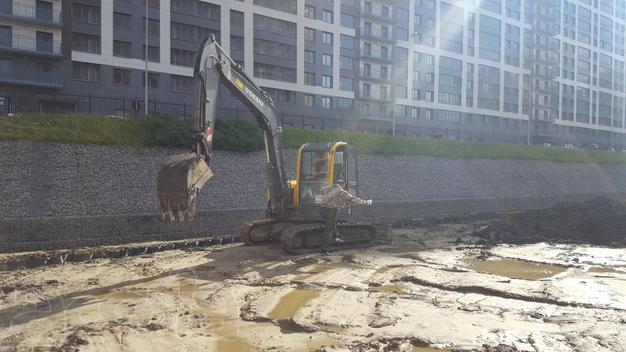 Сдам в аренду экскаватор volvo ECR88