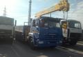 Камаз 65117 с кму soosan SCS736LI