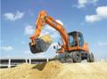 СВОБОДЕН Колёсный полноповоротный экскаватор Doosan 210