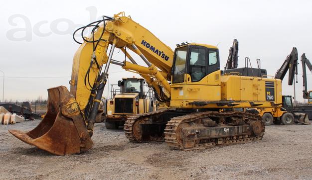 Гусеничный экскаватор KOMATSU PC750-7