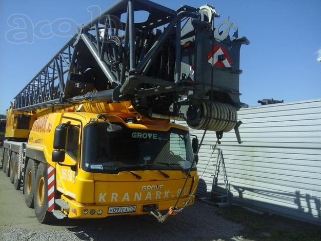 АвтоКран 130, 160, 200, 220 тонн GROVE GMK  5220-L, Аренда