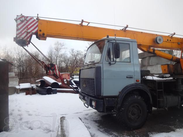 Аренда крана 14 тонн со стрелой 14 метров