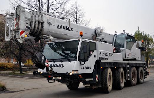 Аренда автокрана 60 тонн (42м стрела + 17м гусек) АВТОКРАН LIEBHERR LTM 1060-2