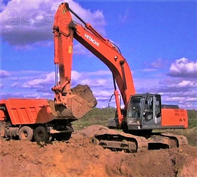 Аренда гусеничного экскаватора 30 тонн