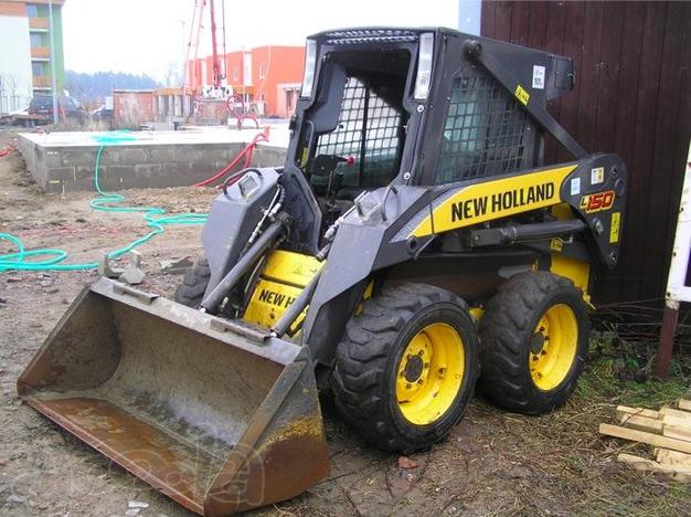 Аренда мини-погрузчика new holland l150