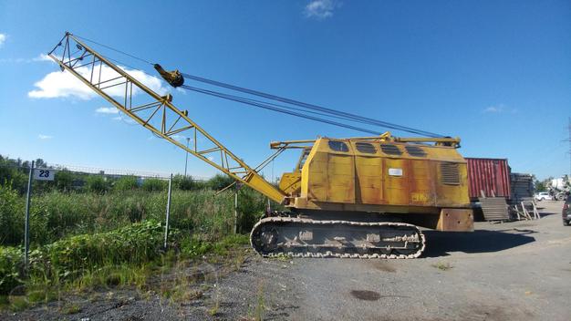Гусеничный монтажный кран рдк-250-3