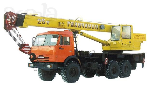 Услуги автокрана 25 тонн