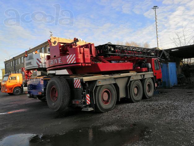50 тонн габарит 2006год автокран grove gmk3050 спб