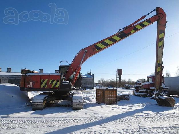 Длиннорукий экскаватор Hitachi 200, 16 м, 2014 г., LONG REACH