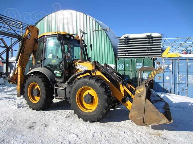 Экскаватор-погрузчик JCB 4CX, 2011 г, вилы
