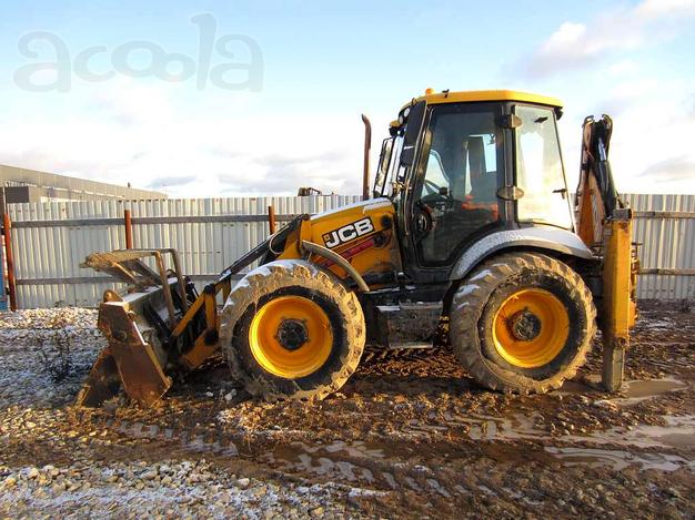 Экскаватор-погрузчик JCB 4CX, 2013 г, вилы + 2 ковша + молот