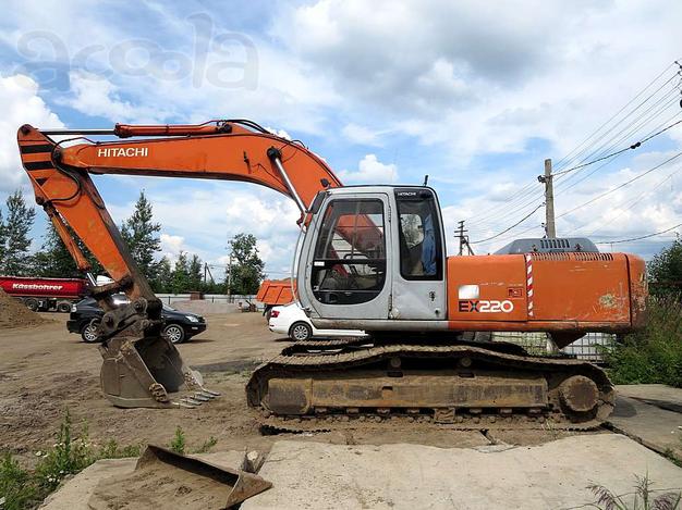 Гусеничный экскаватор Hitachi 220, 1 m3