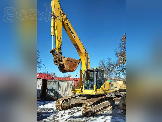 Гусеничный экскаватор Komatsu 220, 2013 г, новая ходовая
