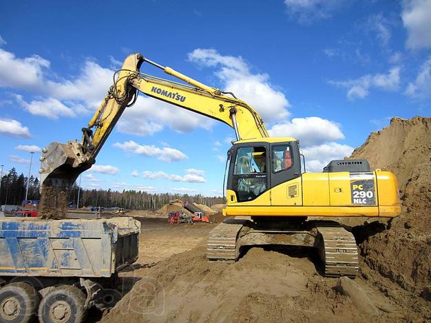 Гусеничный экскаватор Komatsu 290, ВСЕ линии, отл. сост.
