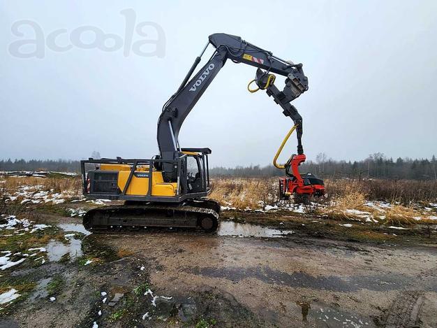 Гусеничный харвестер Volvo 220 / Maskiner 661, отл. сост.