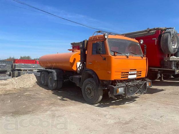 Поливомойка КАМАЗ 53215, бочка + щётка