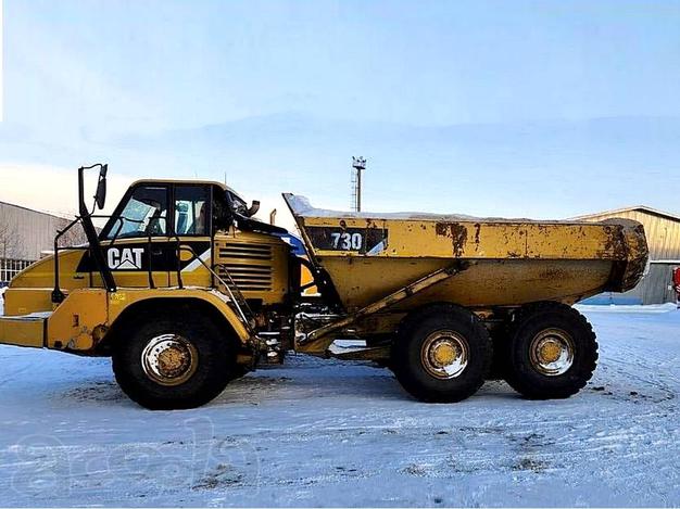 Сочленённый самосвал думпер CAT 730, х2 шт