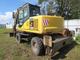 Колесник Komatsu 130, все опции, 2 ковша