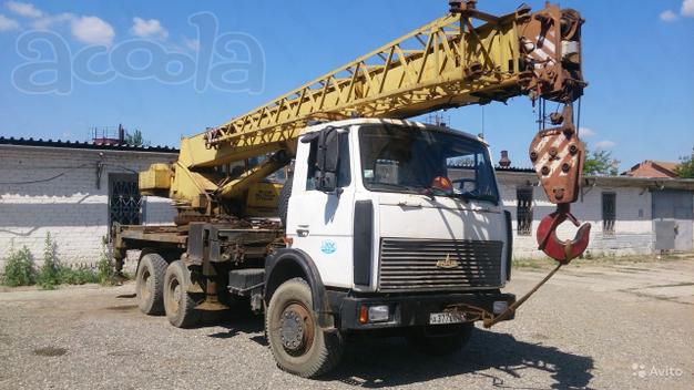 Услуги автокрана 16 - 25 тонн, Пушкин, Павловск, Коммунар  аренда крана