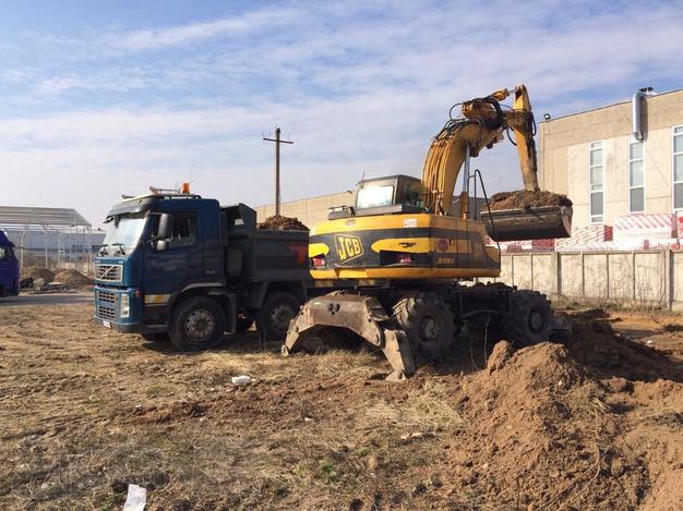 Аренда колёсного экскаватора JCB JS 130W