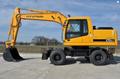 Свободен колёсный экскаватор hyundai 170w-7