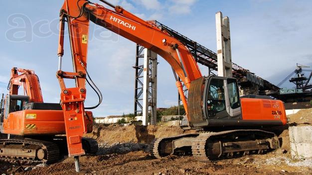 Экскаватор гусеничный Hitachi 330 гидромолот