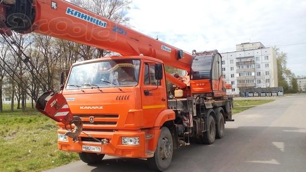 Аренда Крана автомобильного Клинцы 25т.