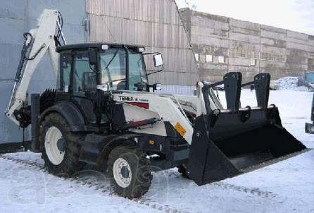 Аренда экскаватора погрузчика TEREX 860