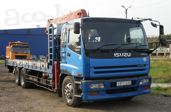 Предоставляю услуги манипулятора Isuzu Giga