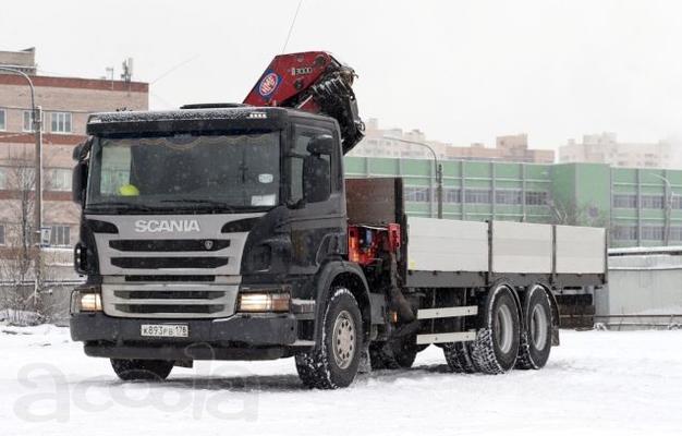 Услуги манипулятора Скания