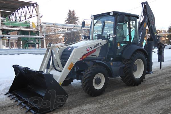 Аренда экскаватора погрузчика TEREX