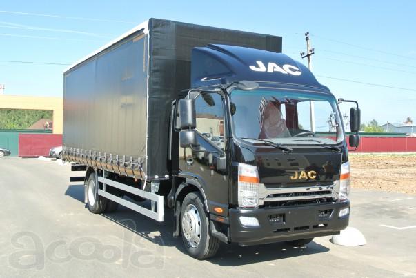 Бортовой грузовик c тентом JAC N120
