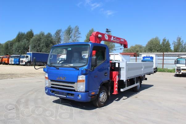 Кран манипулятор JAC N75