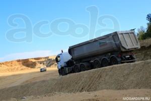 Круглосуточная работа для полуприцепов