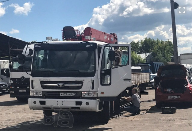 Аренда Манипулятора Daewoo Nowos с краном-манипулятором 7т. CSM CS Machinery