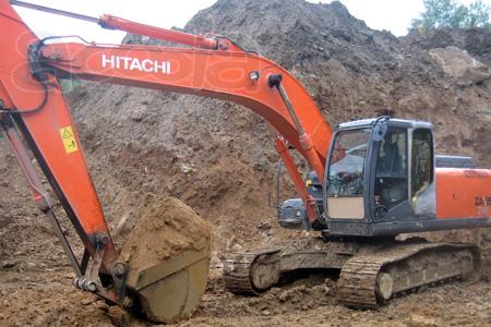 Сдаем в аренду гусеничный экскаватор Hitachi ZX180