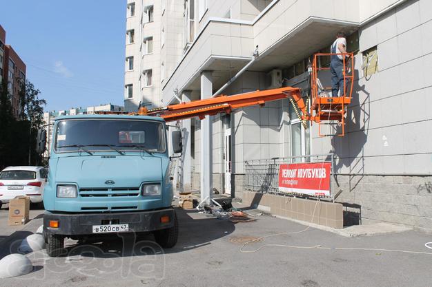 Сдам в аренду автовышку 14 метров телескоп. Безнал.