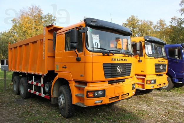 Аренда самосвала Шахман 20м3