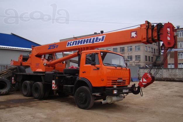 Аренда автокрана (25 т/ 21 м)