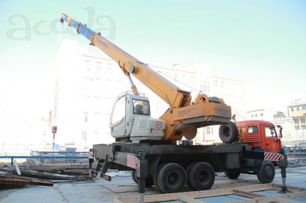 Автокран 25 тонн вылет стрелы 31 м