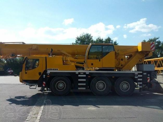 Автокрана 50 тонн (40м стрела + 16м гусек) LIEBHERR