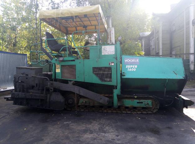Асфальтоукладчик VOGELE S 1600