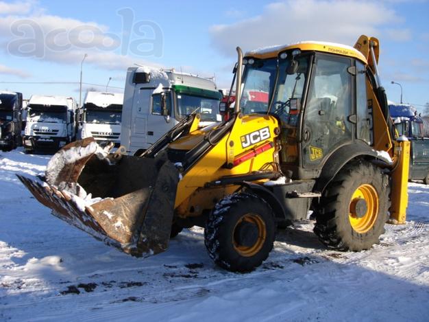 Экскаватор погрузчик JCB в аренду по Санкт-Петербургу