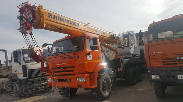 Аренда автокрана Ивановец КС 35714