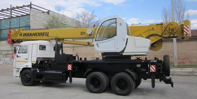 Аренда автокрана Ивановец КС 5576