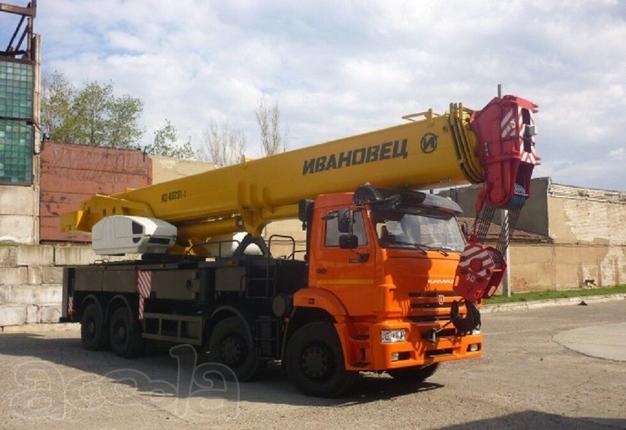 Аренда автокрана Ивановец КС 65731