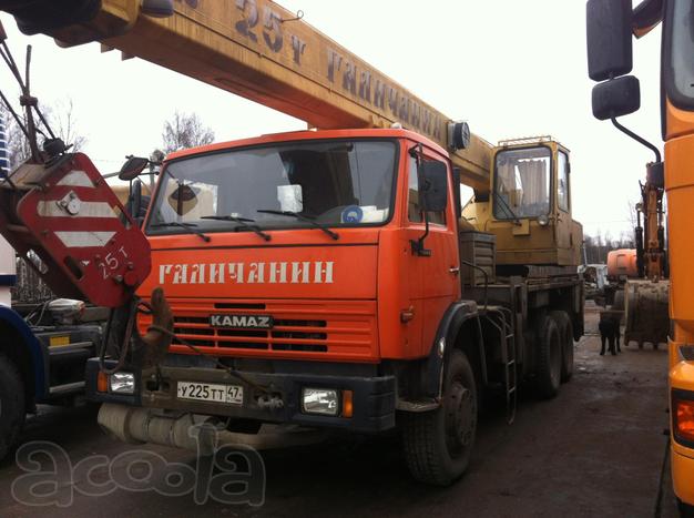 Кран г/п 25 тонн