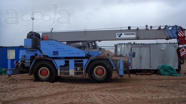 Сдам в аренду кран на пневмоходу Tadano Tr-300EX