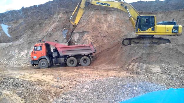 Работа самосвалам на длительный срок от 15куб Оплата почасовая